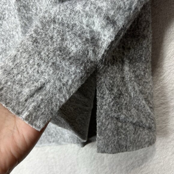 Zara Top Women’s Small Oversized Cozy Soft Pocket Tee In Gray (flaw) - Picture 3 of 11